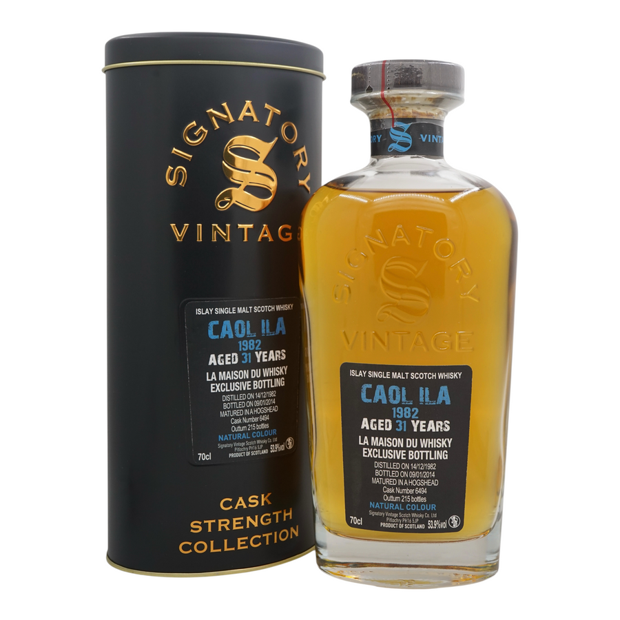 Caol Ila 1982/2014 31 Year Old Cask Strength Collection - LMDW Signatory Vintage #6494