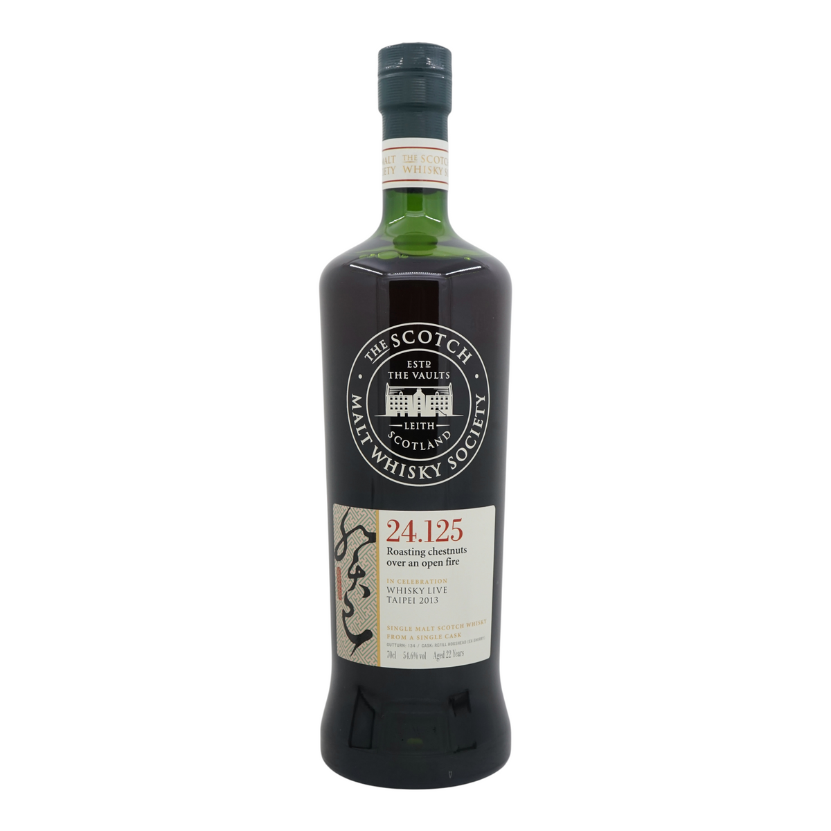 Macallan 1990 22 Year Old SMWS 24.125 Whisky Live Taipei 2013 - Roasting chestnuts over an open fire