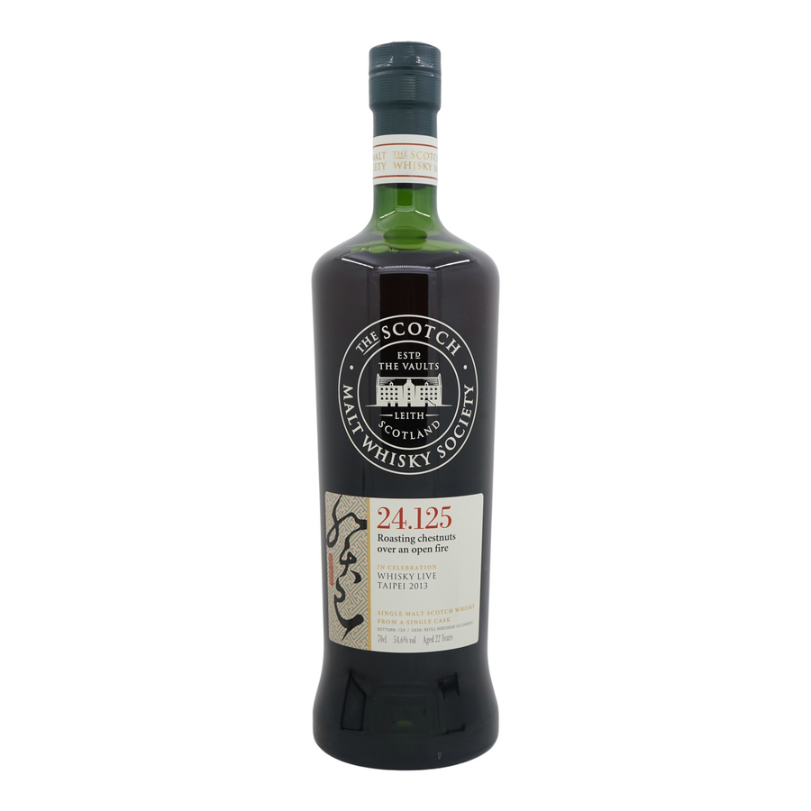 Macallan 1990 22 Year Old SMWS 24.125 Whisky Live Taipei 2013 - Roasting chestnuts over an open fire