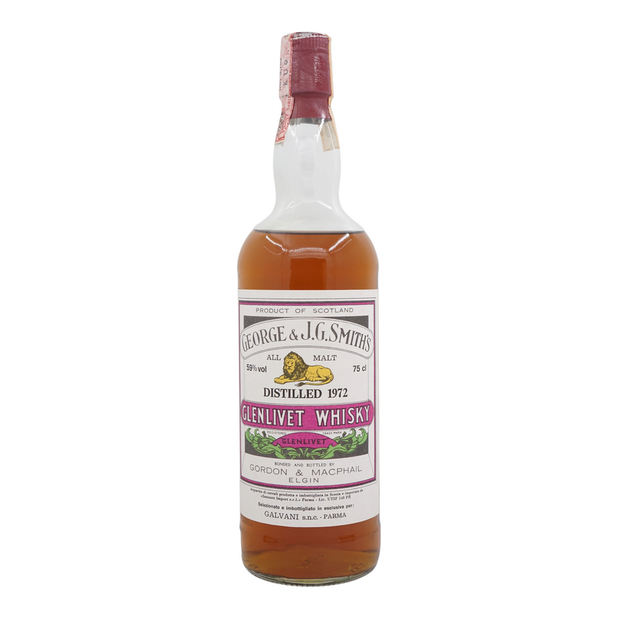 Glenlivet 1972 George & J.G. Smith's - All Malt Gordon & MacPhail 59%