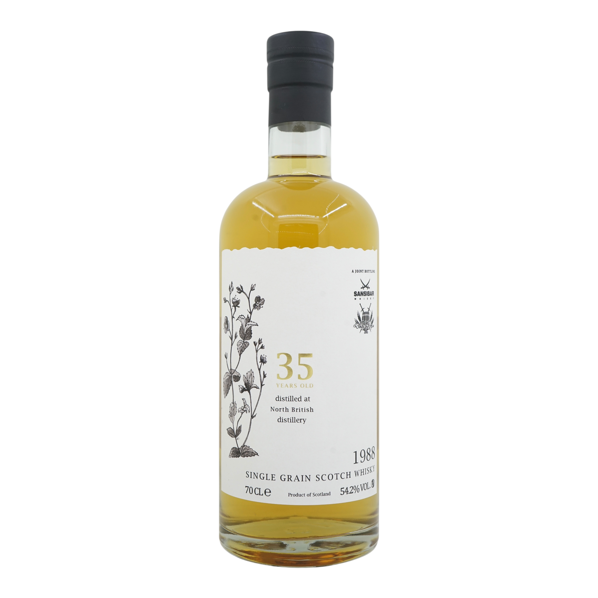 North British 1988/2023 35 Year Old White Label Sansibar