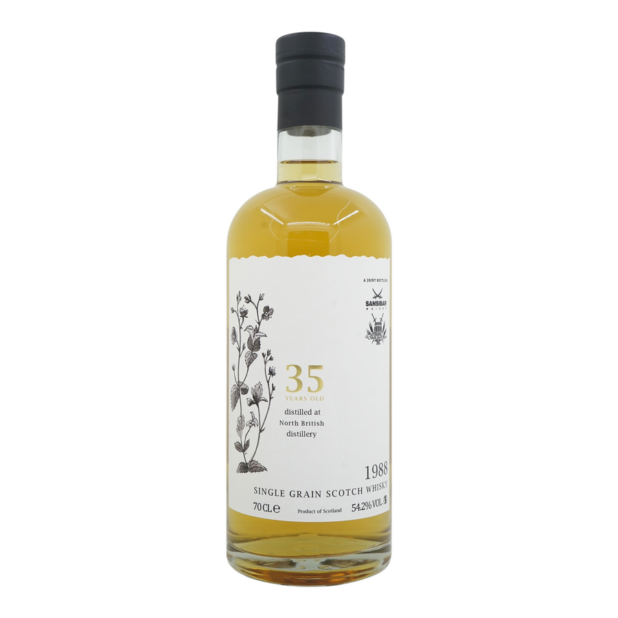 North British 1988/2023 35 Year Old White Label Sansibar
