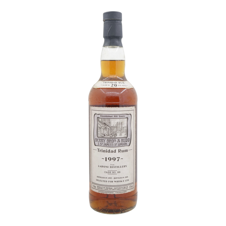 Caroni 1997/2018 20 Year Old Selected for Whisk-E Ltd Berry Bros & Rudd #86