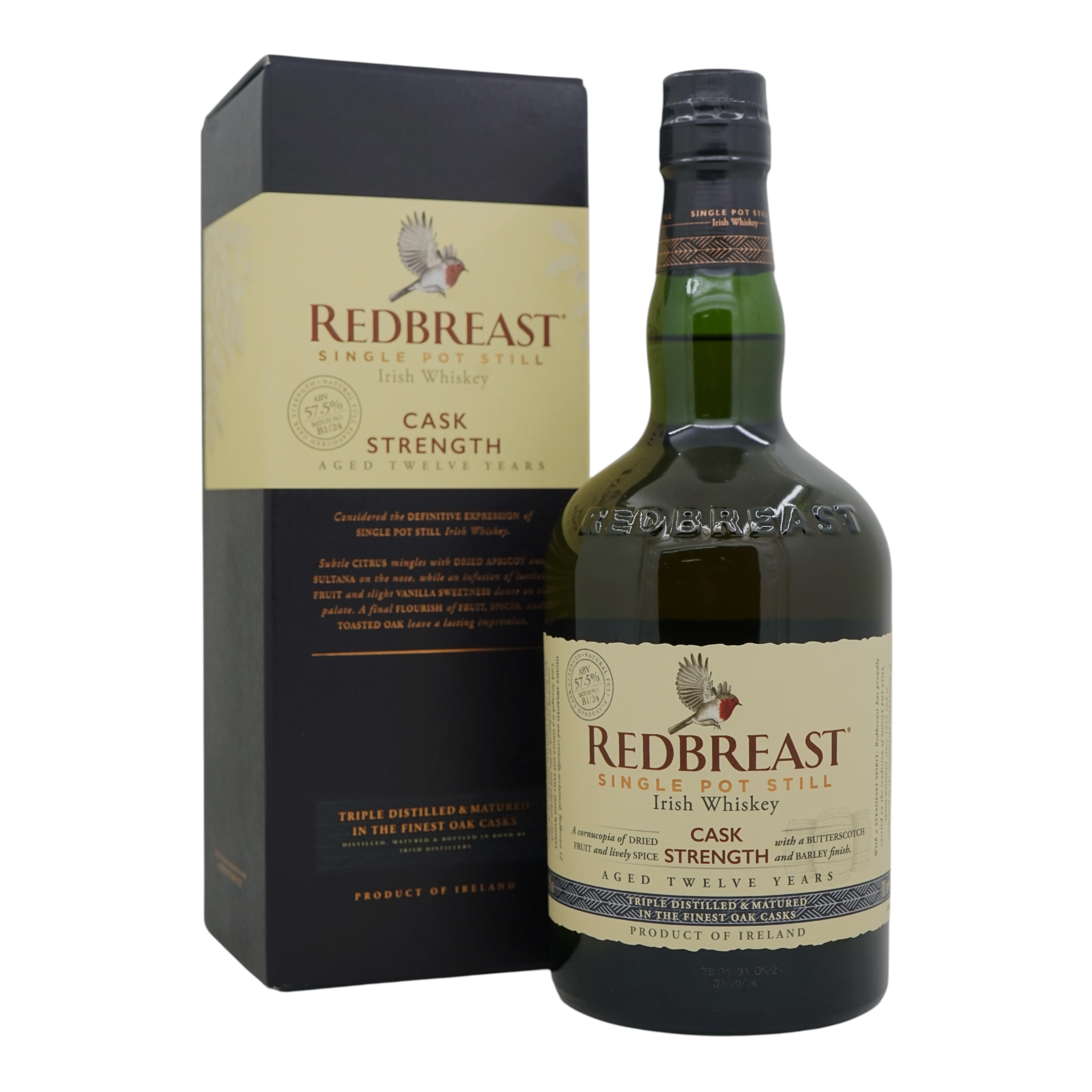 Redbreast 12 Year Old Cask Strength Batch B1/24