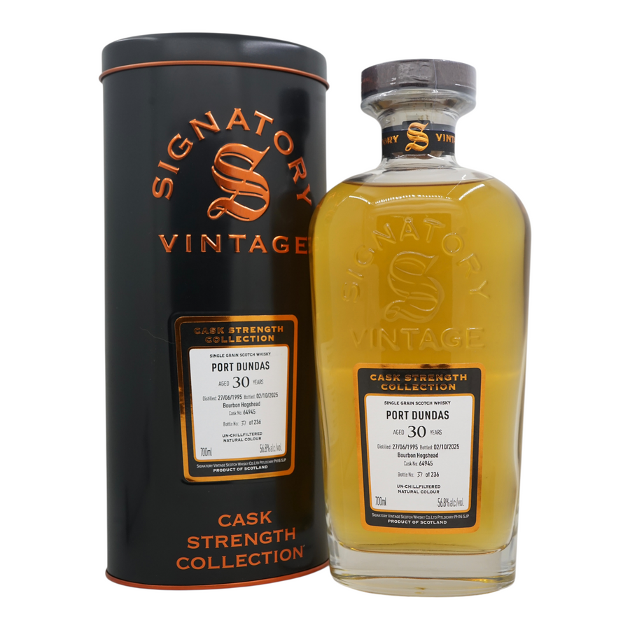 Port Dundas 1995/2025 30 Year Old Cask Strength Collection Signatory Vintage #64945