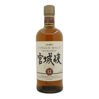 Miyagikyo 12 Year Old Single Malt (no box)
