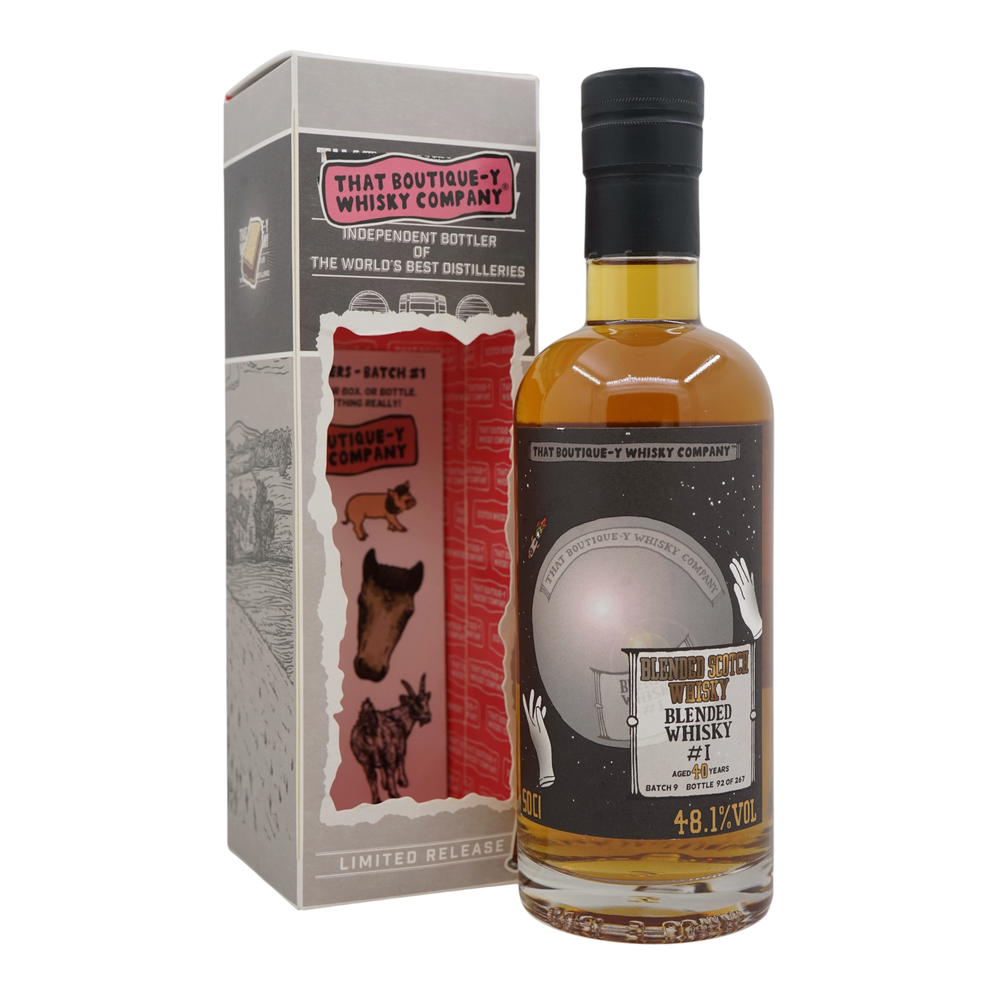 Blended Scotch Whisky #1 40 Year Old That Boutique-y Whisky Company Batch 9