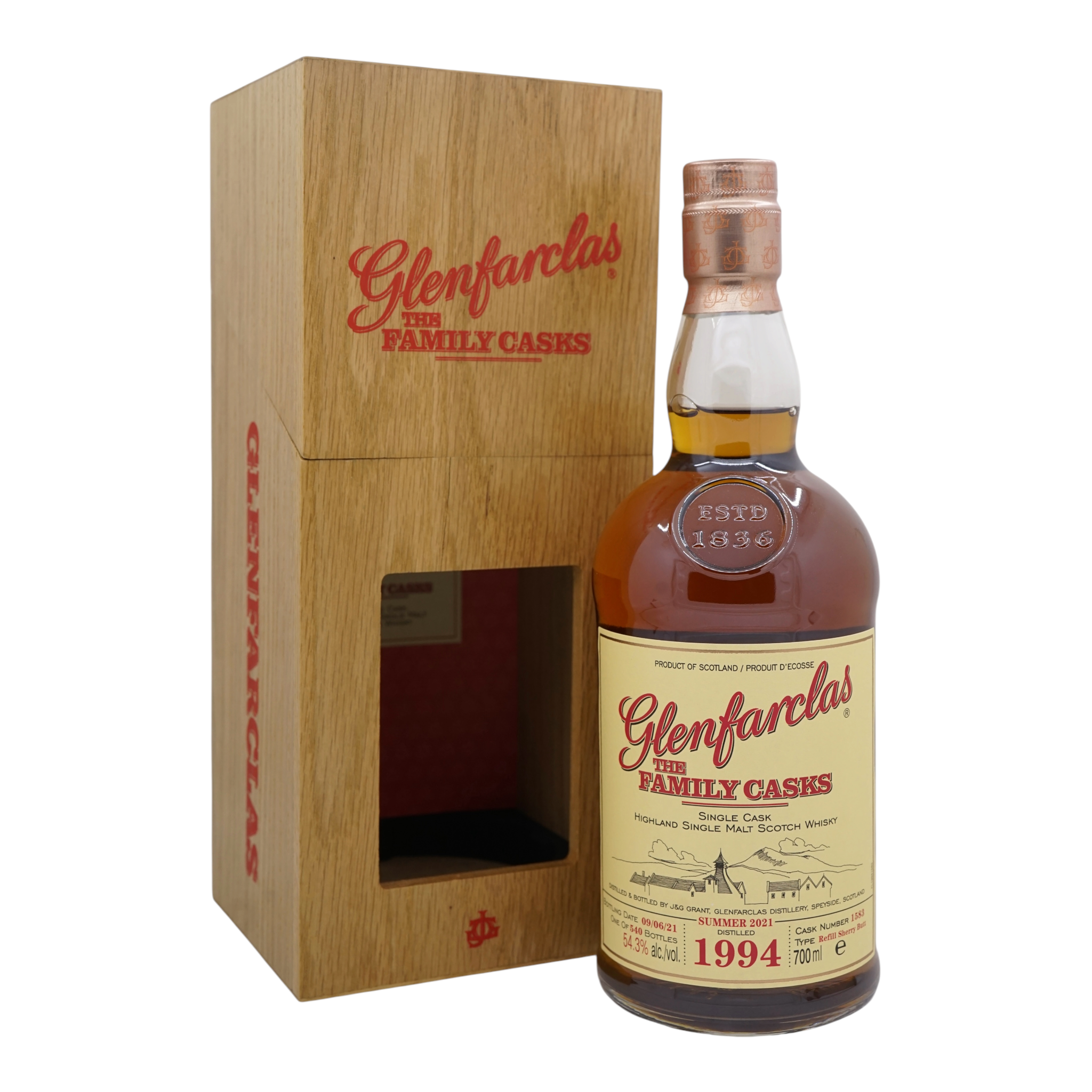 Glenfarclas 1994/2021 The Family Casks (Release S21) #1583