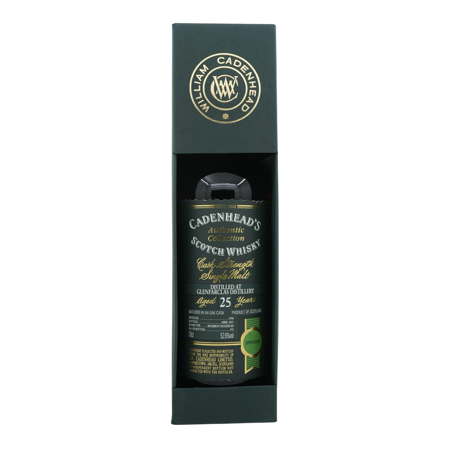 Glenfarclas 1990/2015 25 Year Old Authentic Collection 52.6%