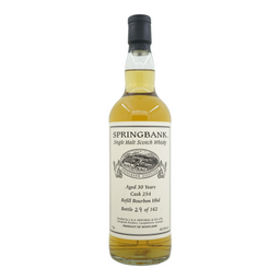 Springbank 30 Year Old Private Bottling #254