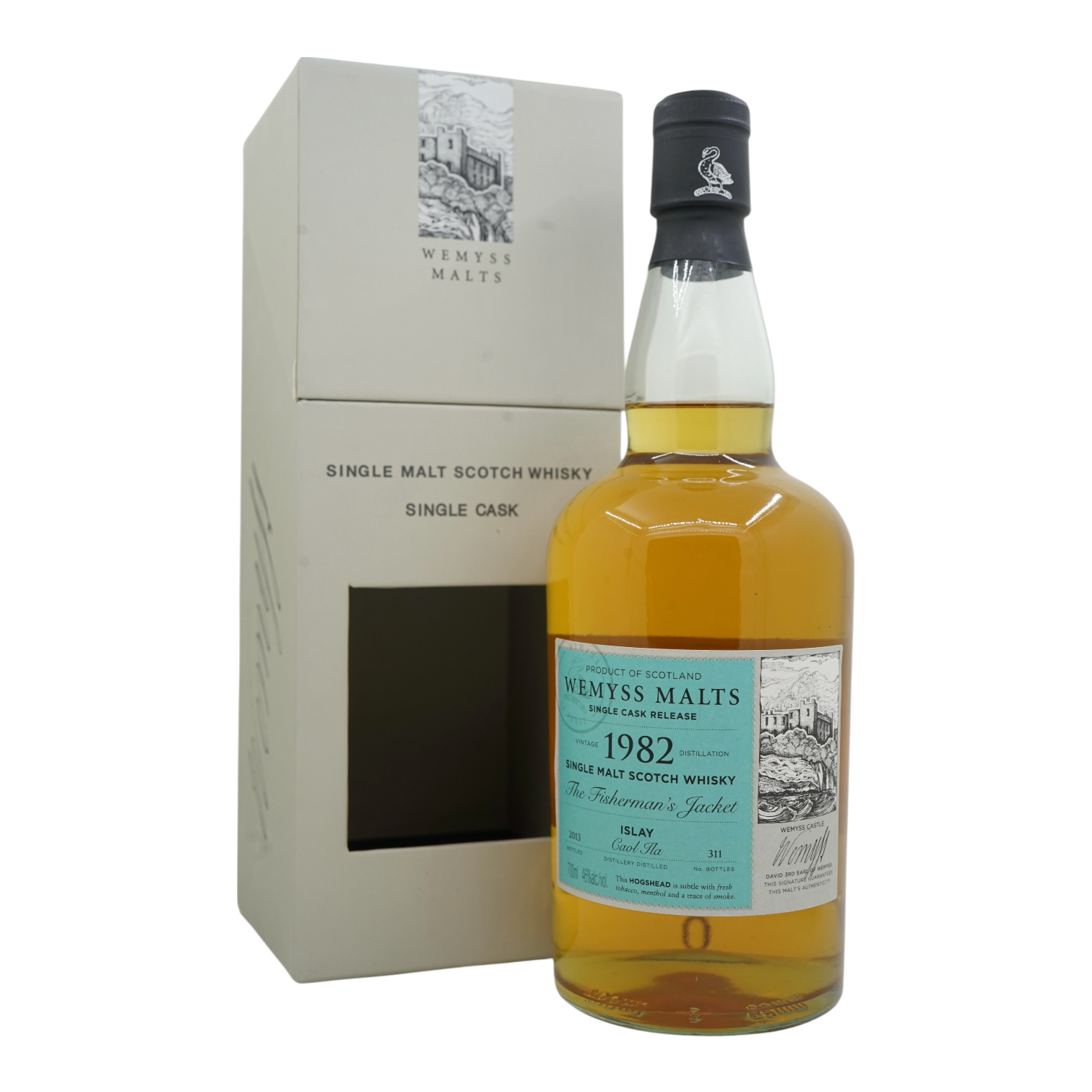 Caol Ila 1982/2013 30 Year Old Wemyss Malts - The Fisherman's Jacket