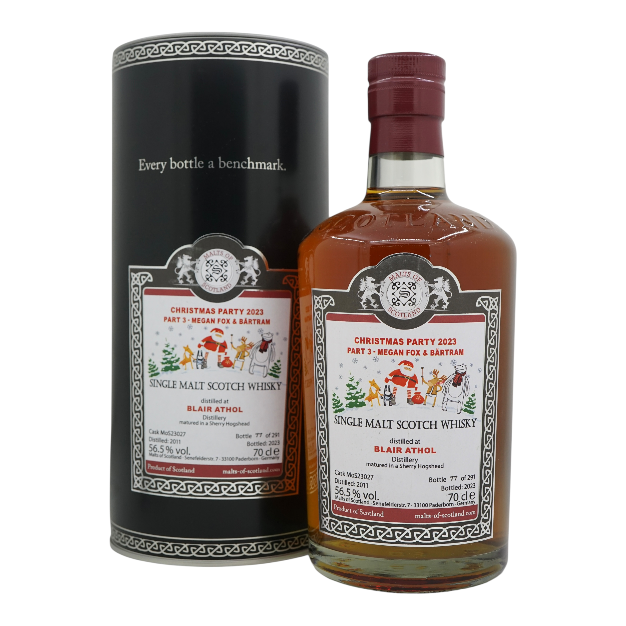 Blair Athol 2011 Christmas Bottling 2023 Malt of Scotlands #MoS23027