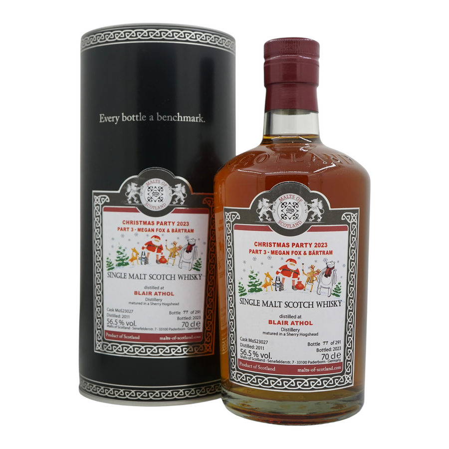 Blair Athol 2011 Christmas Bottling 2023 Malt of Scotlands #MoS23027