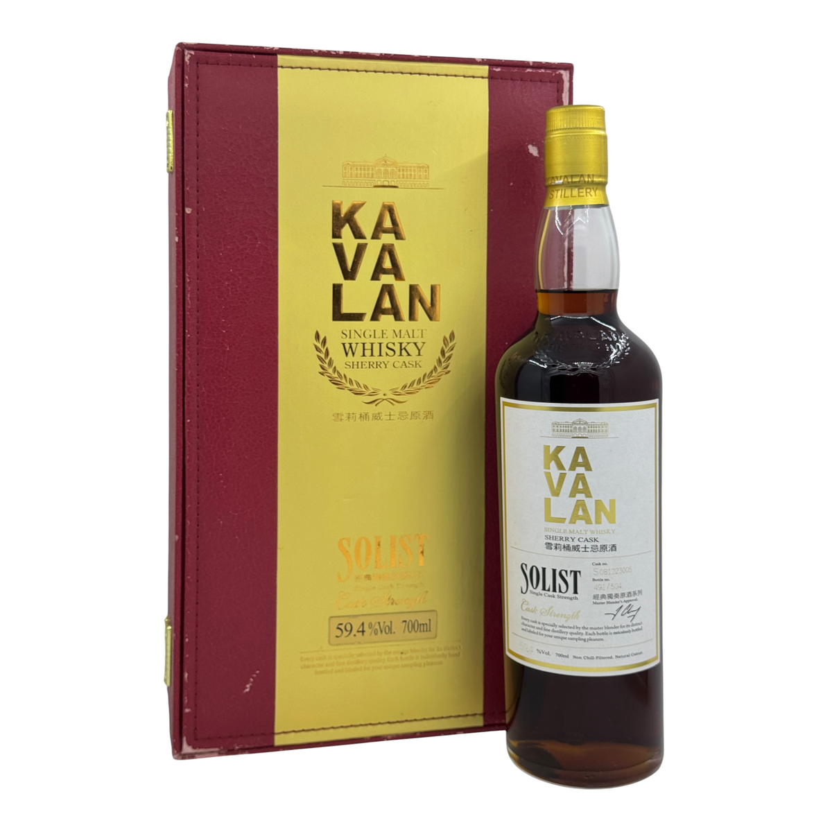 Kavalan Solist Sherry Cask S081223005 59.4%
