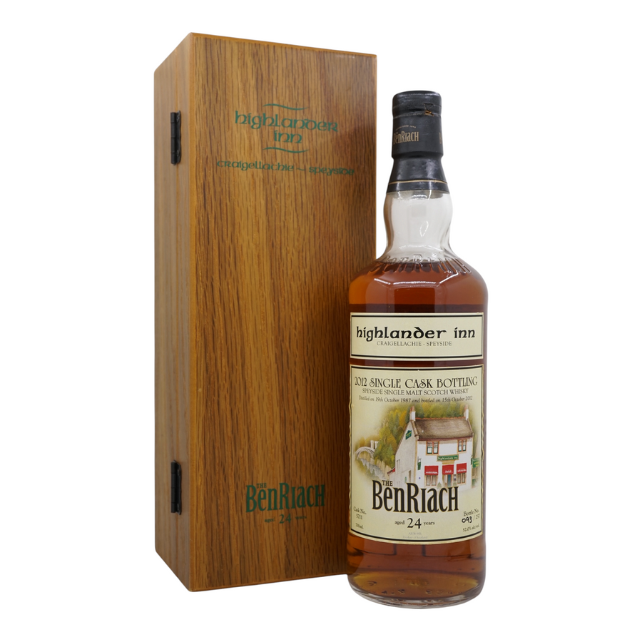 BenRiach 1987/2012 24 Year Old Highlander Inn #5711