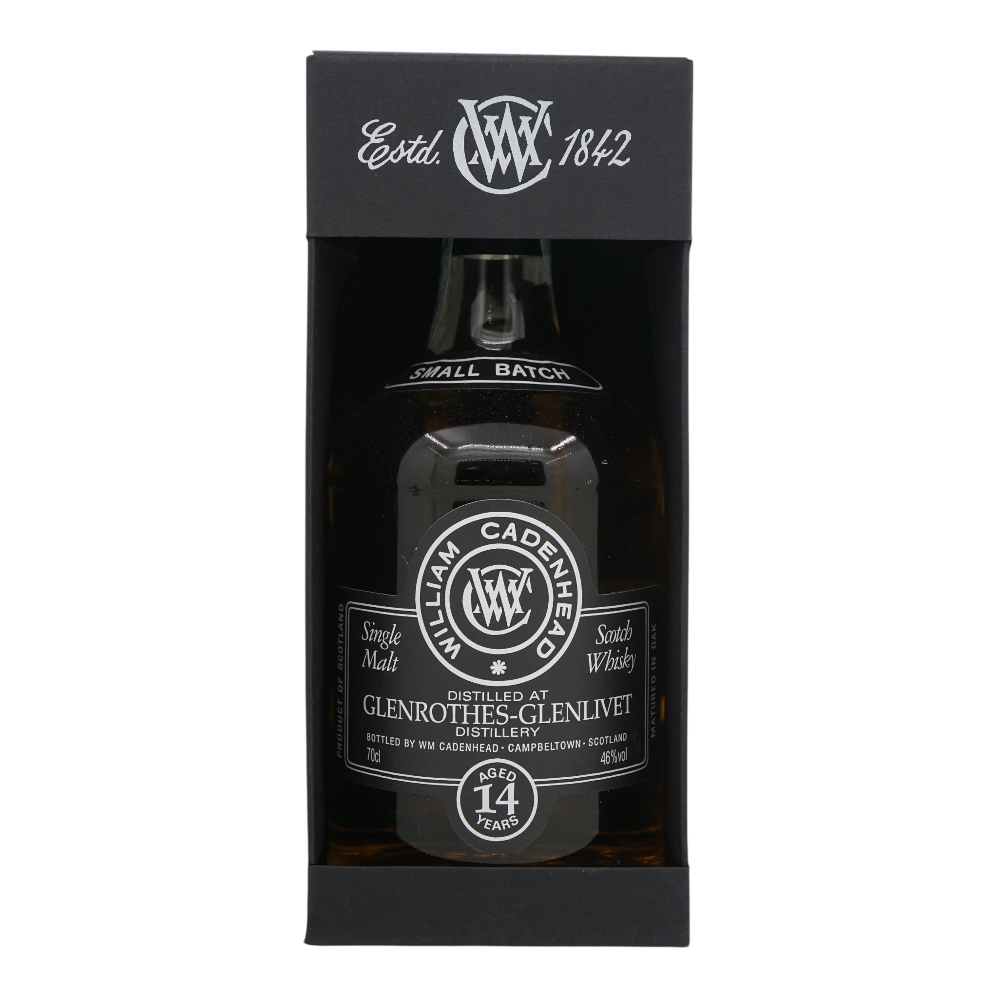 Glenrothes 2001/2016 14 Year Old Small Batch Cadenhead's 46%