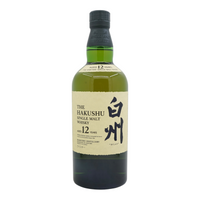 Hakushu 12 Year Old 43% (金花, 無盒)
