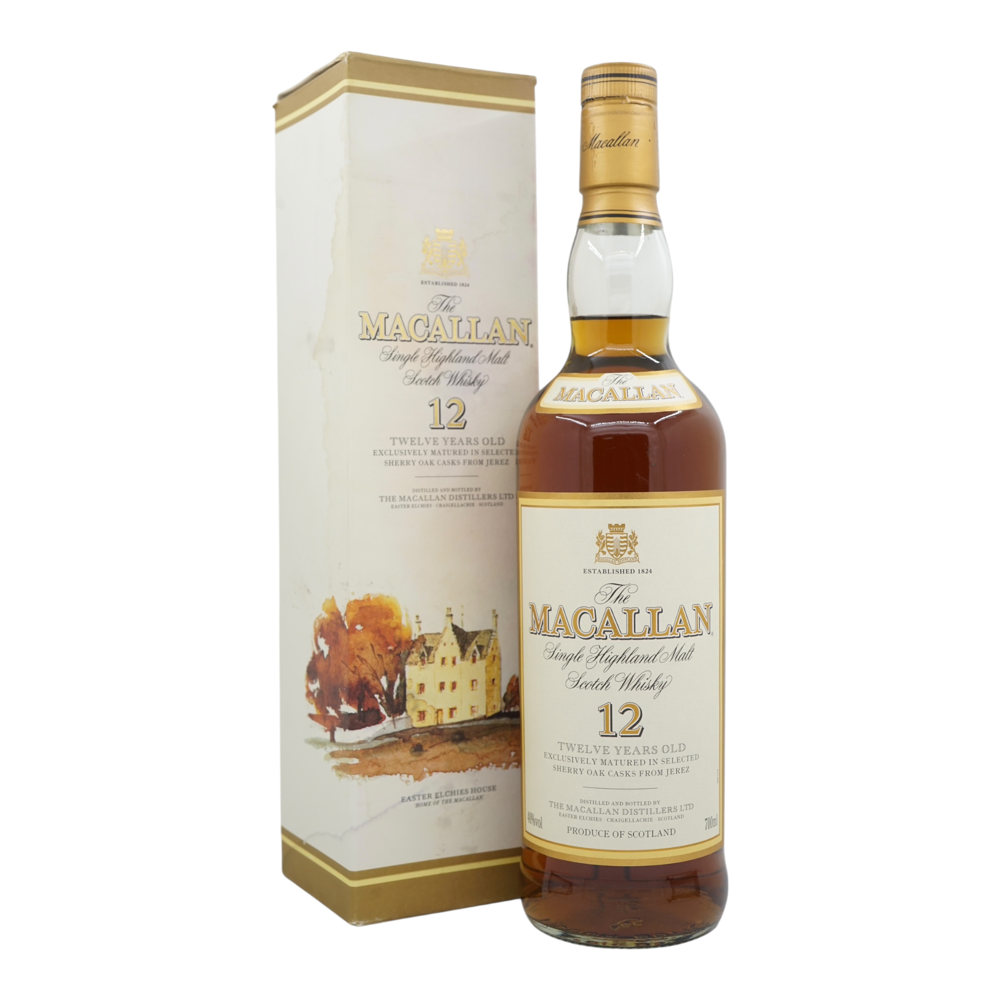 Macallan 12 Year Old 40% (斷cork)