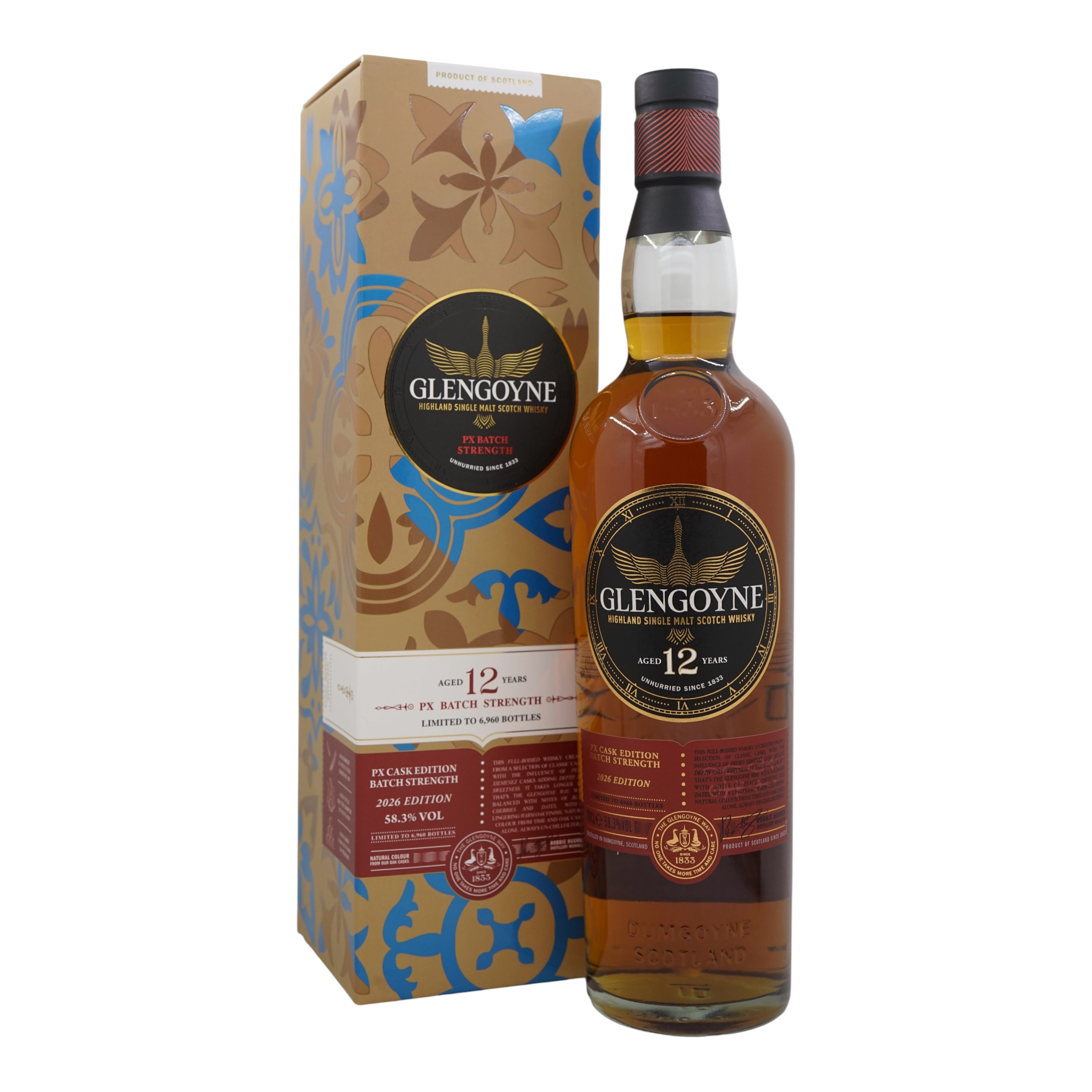 Glengoyne 12 Year Old PX Cask Edition 2026 Batch Strength