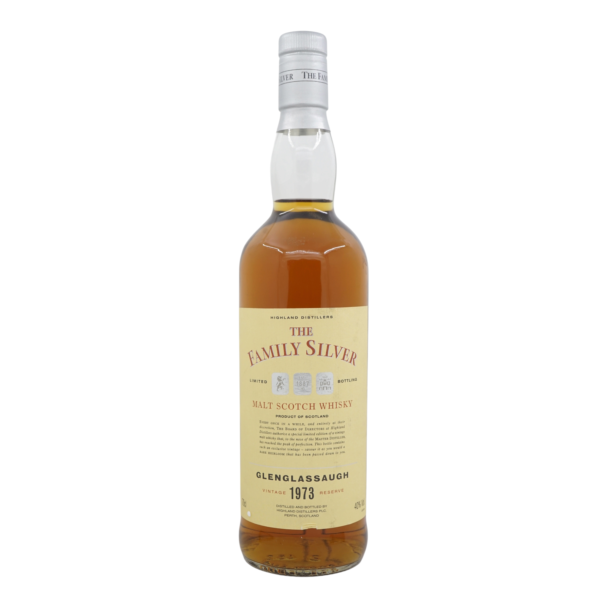 Glenglassaugh 1973 The Family Silver