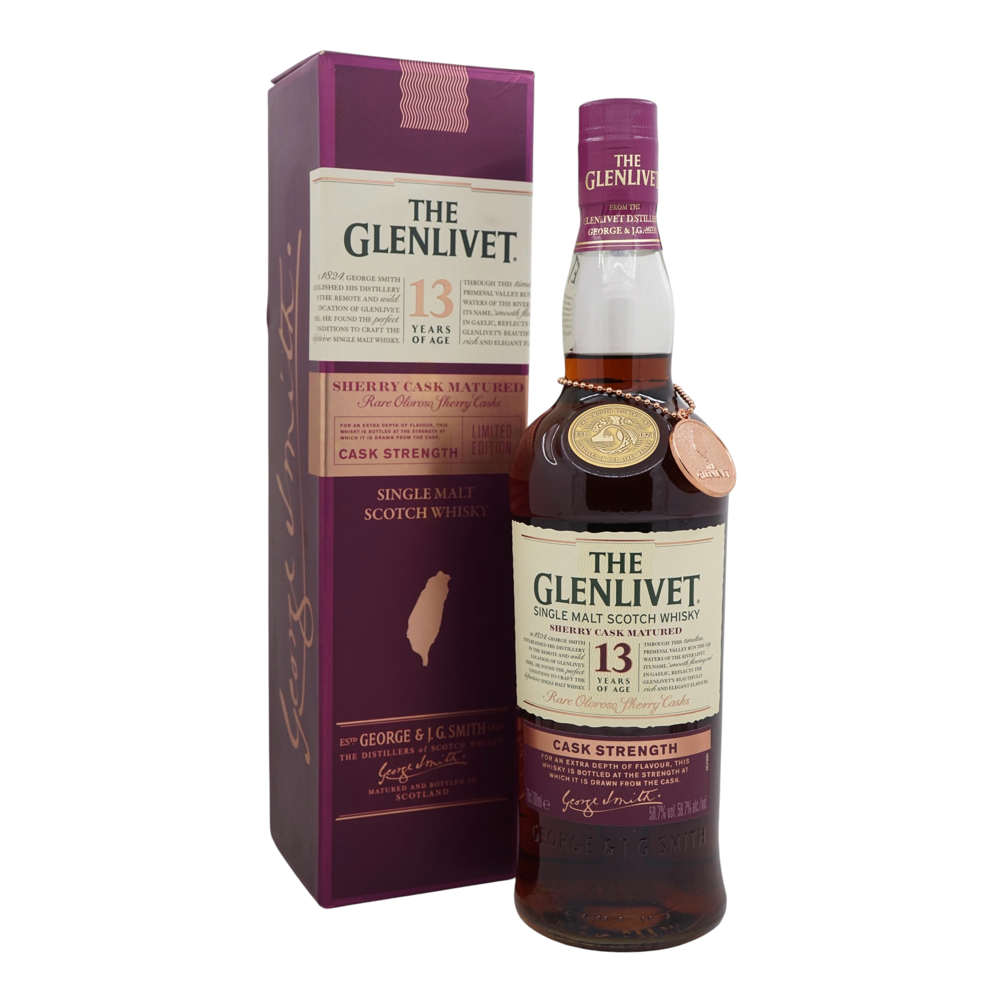 Glenlivet 13 Year Old Sherry Cask Matured - Cask Strength 58.7%