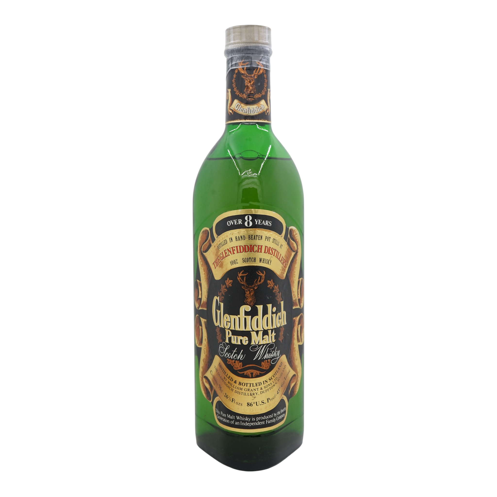 Glenfiddich 8 Year Old Pure Malt 1970s