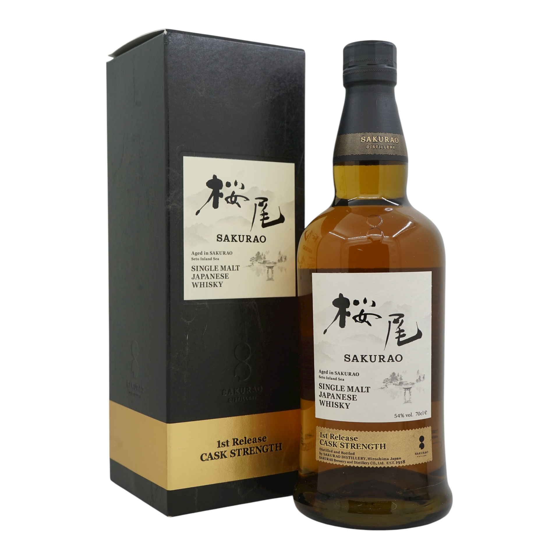 SAKURAO 1st Release Cask Strength　桜尾 櫻尾 Sakurao 1st Release Cask Strength | Gommone