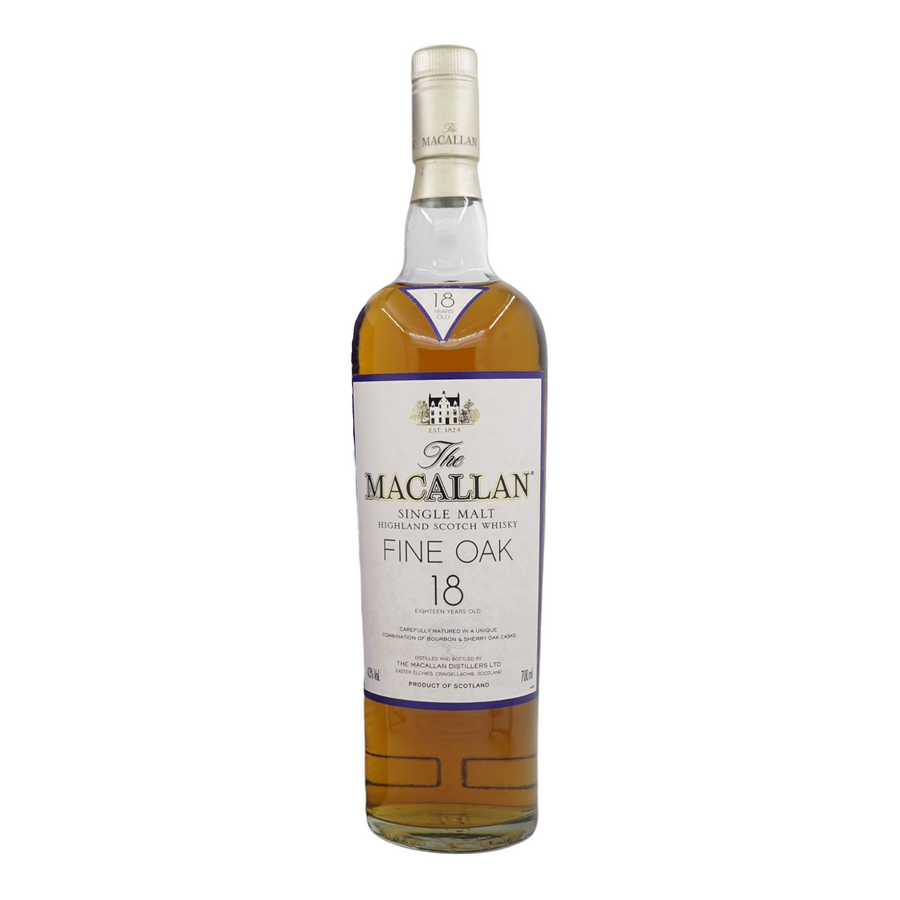 Macallan 18 Year Old Fine Oak - Triple Cask Matured (Old Label, no box)