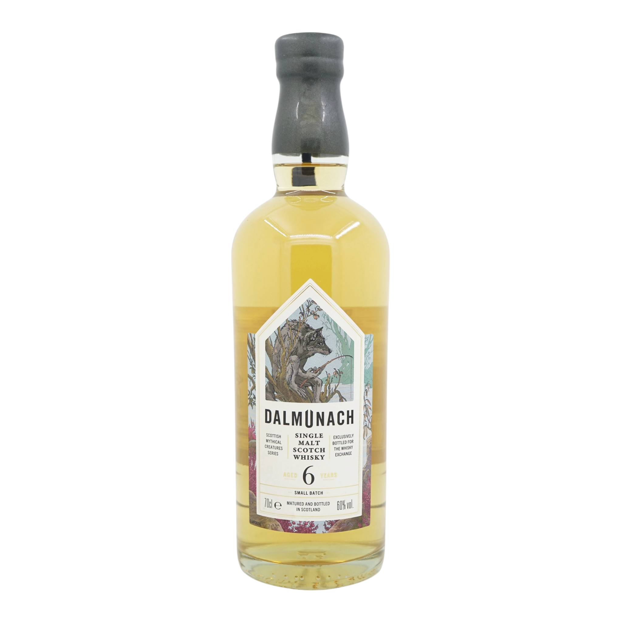Dalmunach 6 Year Old Mythical creatures series Bottled for TWE The Wulver