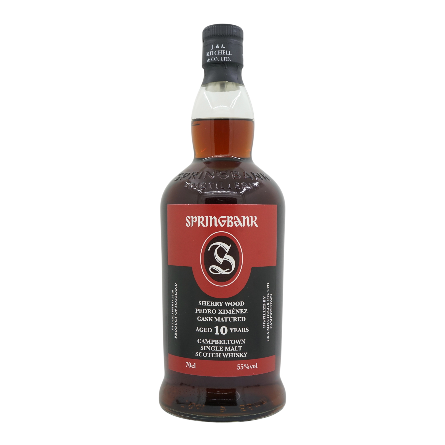 Springbank 10 Year Old Sherry Wood Pedro Ximenez Cask Matured