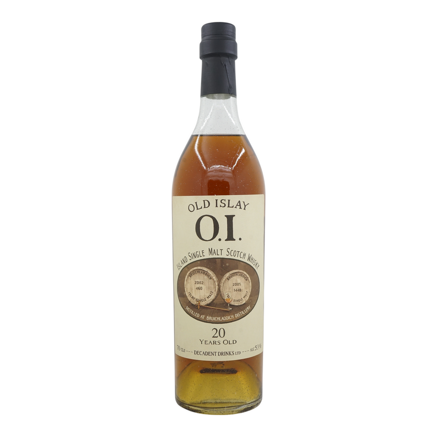 Bruichladdich 2002,2005/2026 20 Year Old Island Single Malt Scotch Whisky - Old Islay Decadent Drinks 53%