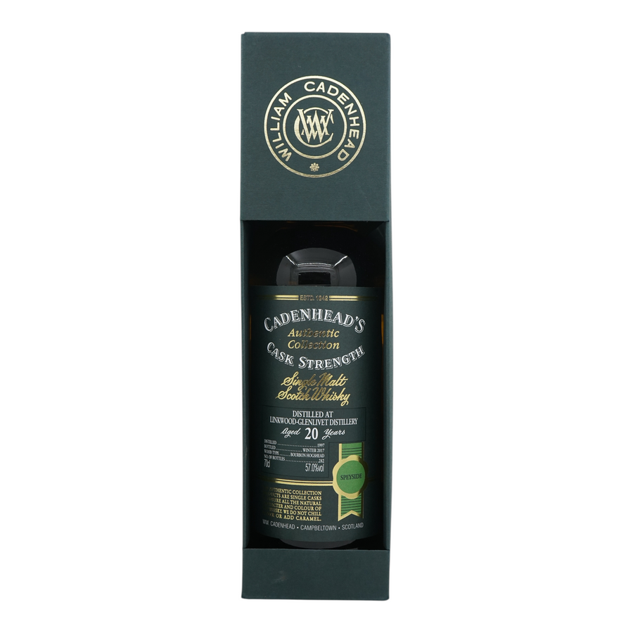 Linkwood 1997/2017 20 Year Old Authentic Collection Cadenhead's 57%