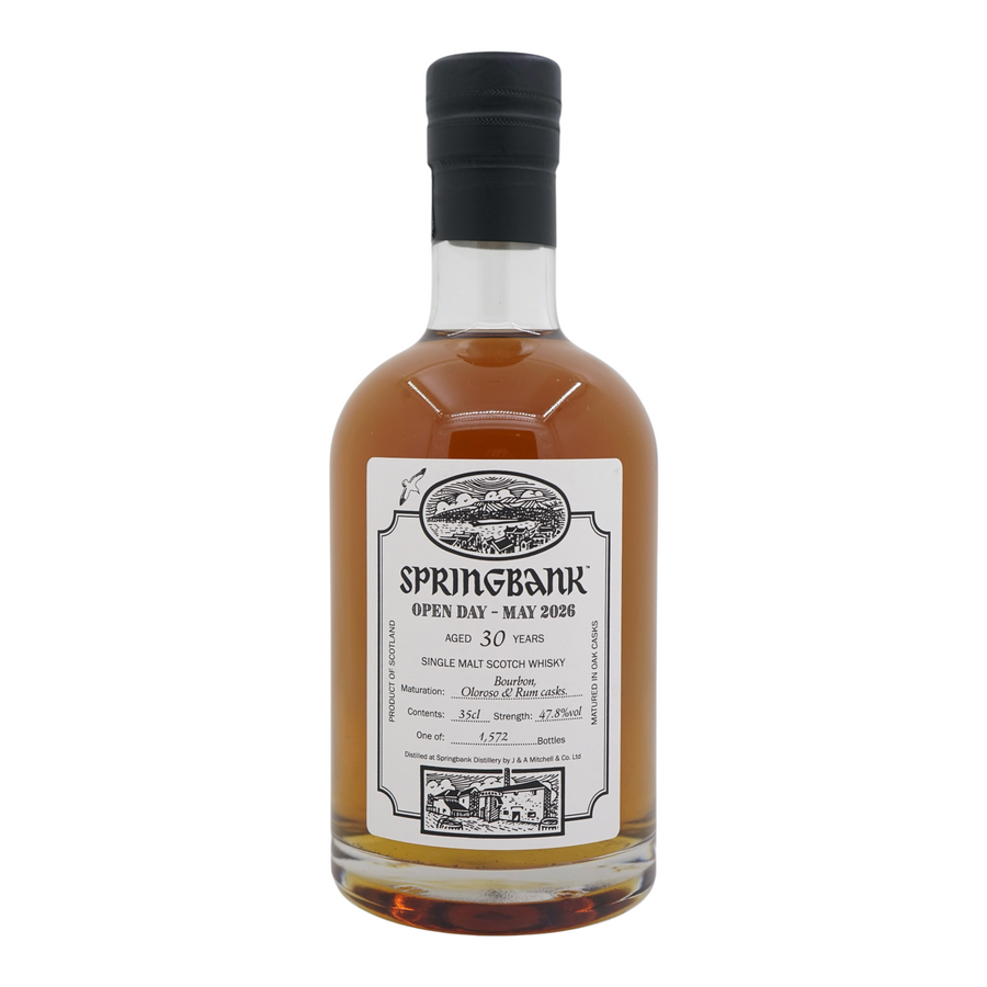 Springbank 30 Year Old Open Day - May 2026 350ml
