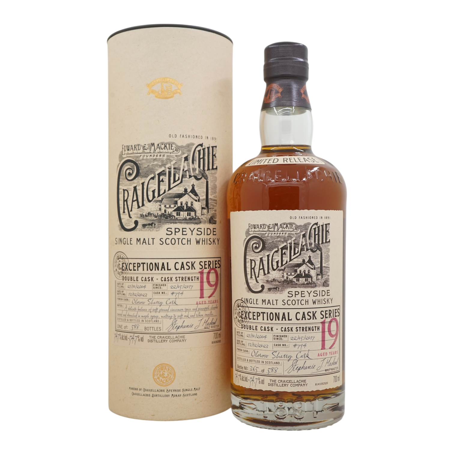 Craigellachie 2004/2023 19 Year Old Exceptional Cask Series #794