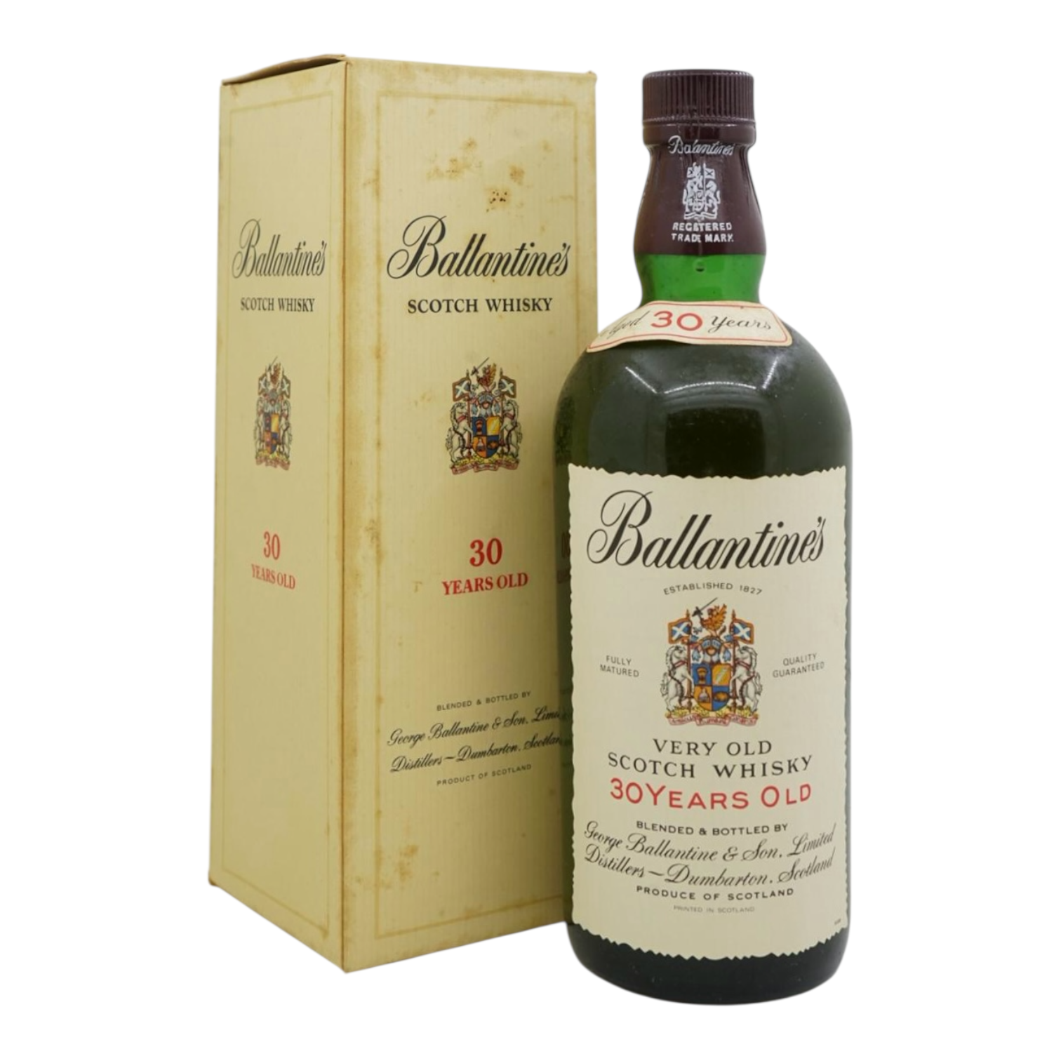 Ballantine's 30 Year Old Very Old Scotch Whisky Bot.1970-80s