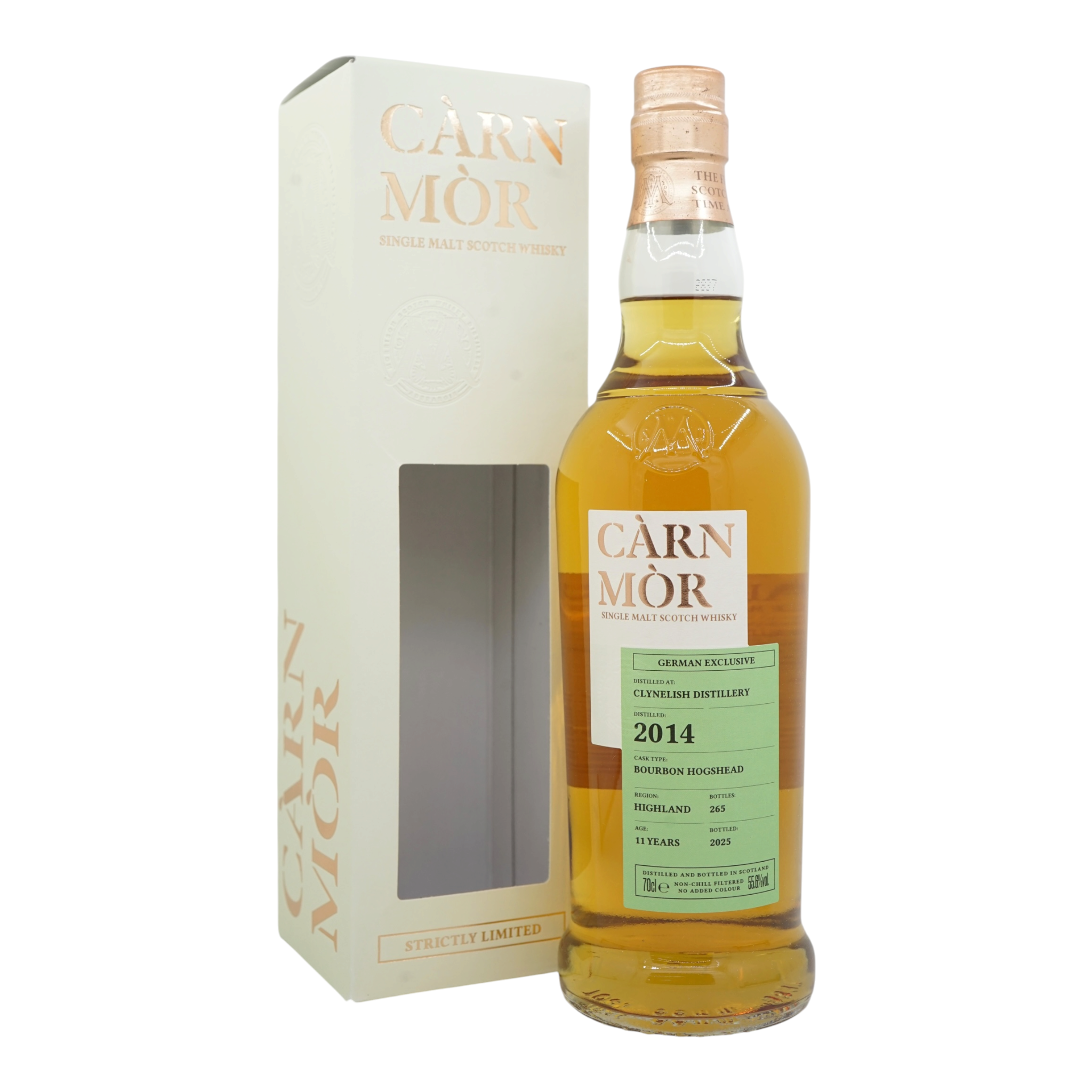 Clynelish 2014/2025 11 Years Old Càrn Mòr - Strictly Limited Morrison Scotch Whisky Distillers 55.6%