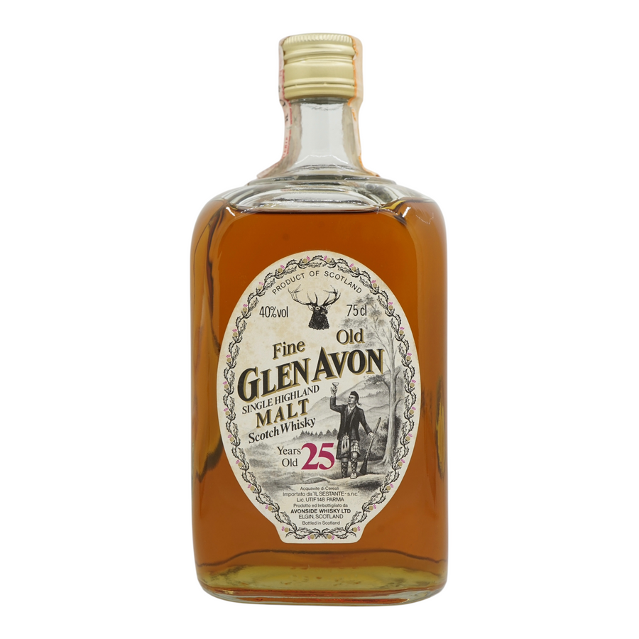 Glen Avon 25 Year Old Gordon and Macphail for Sestante 40% ( 1980s )
