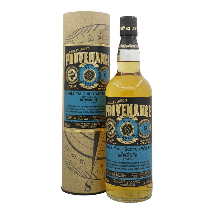 Bowmore 2015/2023 8 Year Old Povenance Douglas Laing #DL18156