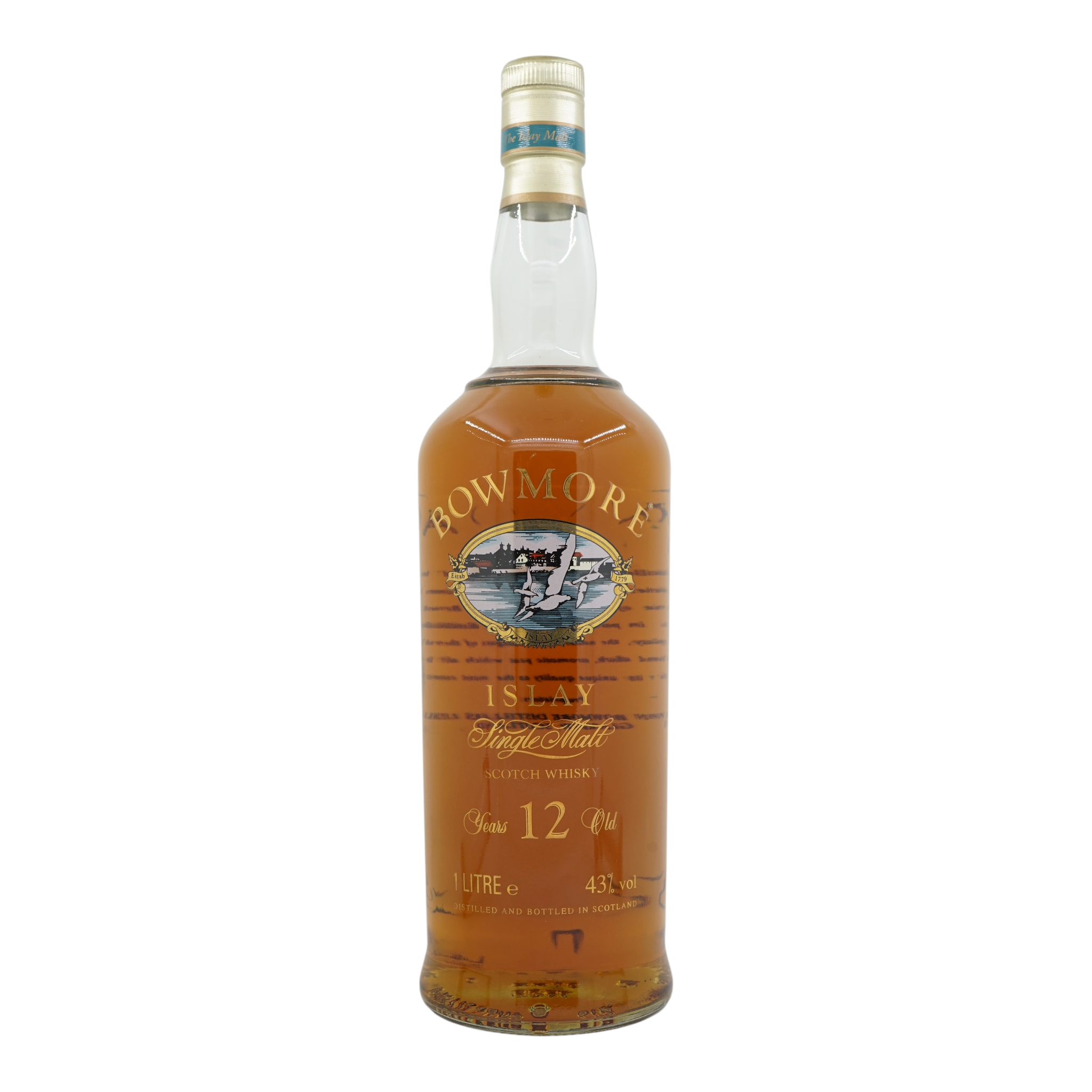 Bowmore 12 Year Old 1L (no tube)