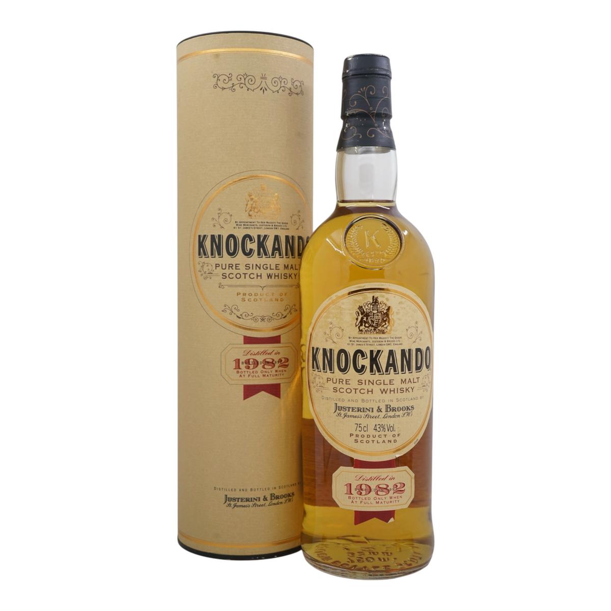 Knockando 1982/1997 by Justerini & Brooks Ltd. 750ml