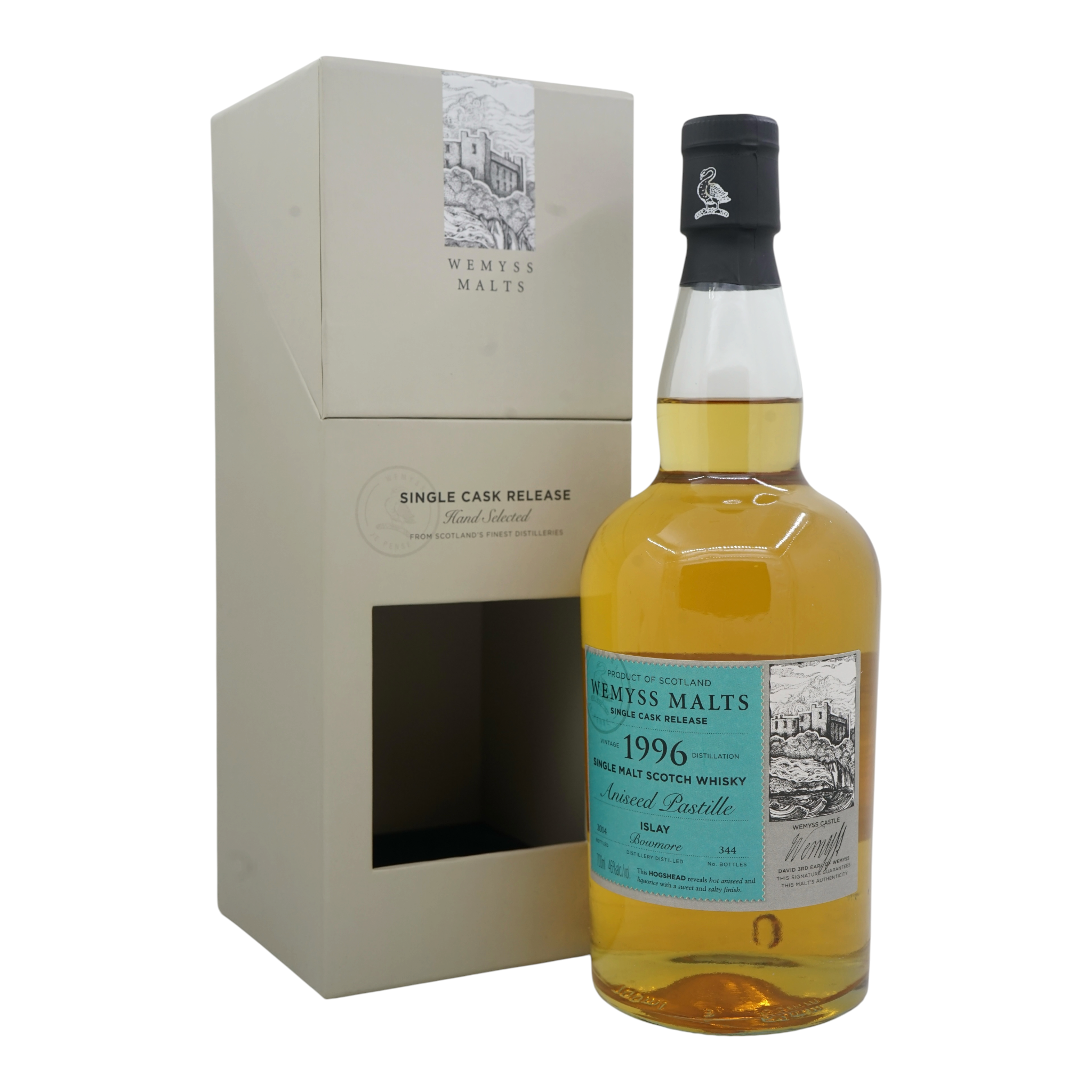 Bowmore 1996/2014 Aniseed Pastille Wemyss Malts