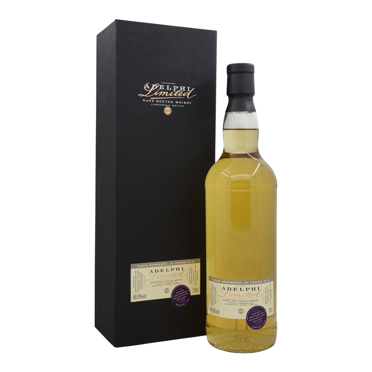 Bowmore 1990/2017 26 Year Old Limited Adelphi #2799