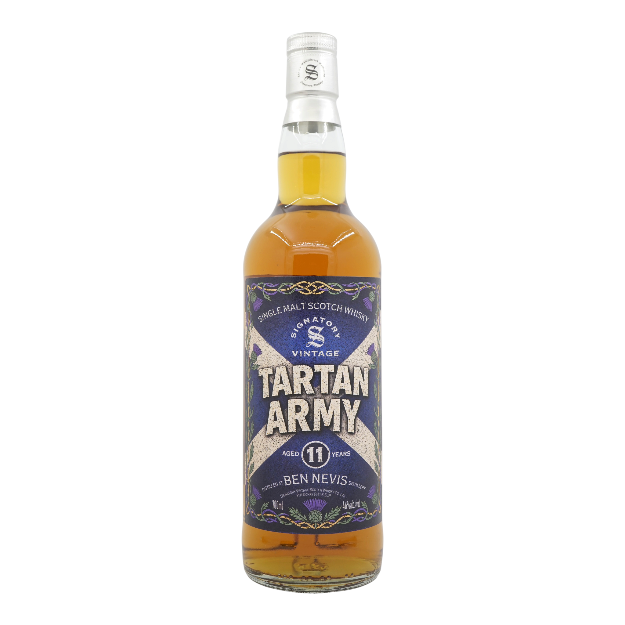 Ben Nevis 2026 11 Year Old Tartan Army Signatory Vintage