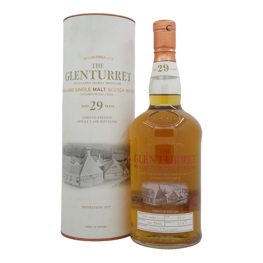 Glenturret 1977/2006 29 Year Old Limited Edition - Single Cask Bottling