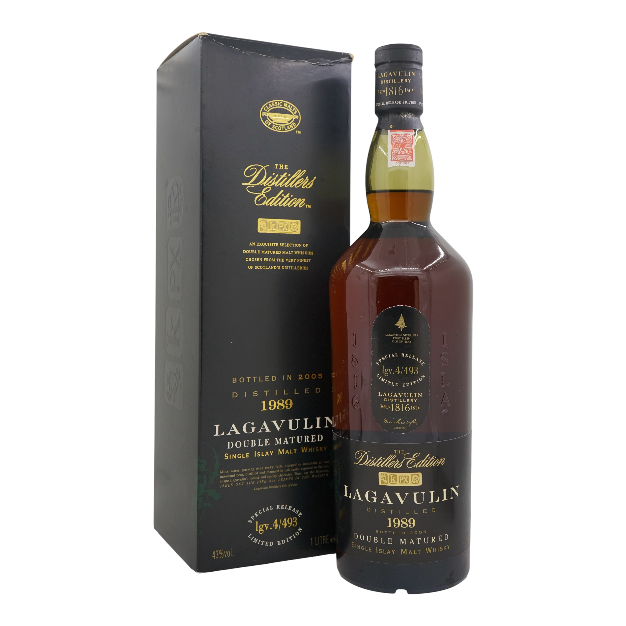 Lagavulin 1989/2005 The Distillers Edition lgv.4/493 1L