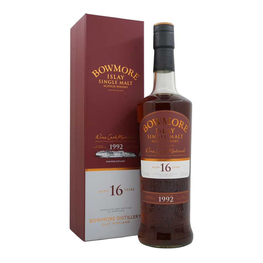 Bowmore 1992 16 Year Old Wine Cask Matured 53.5%