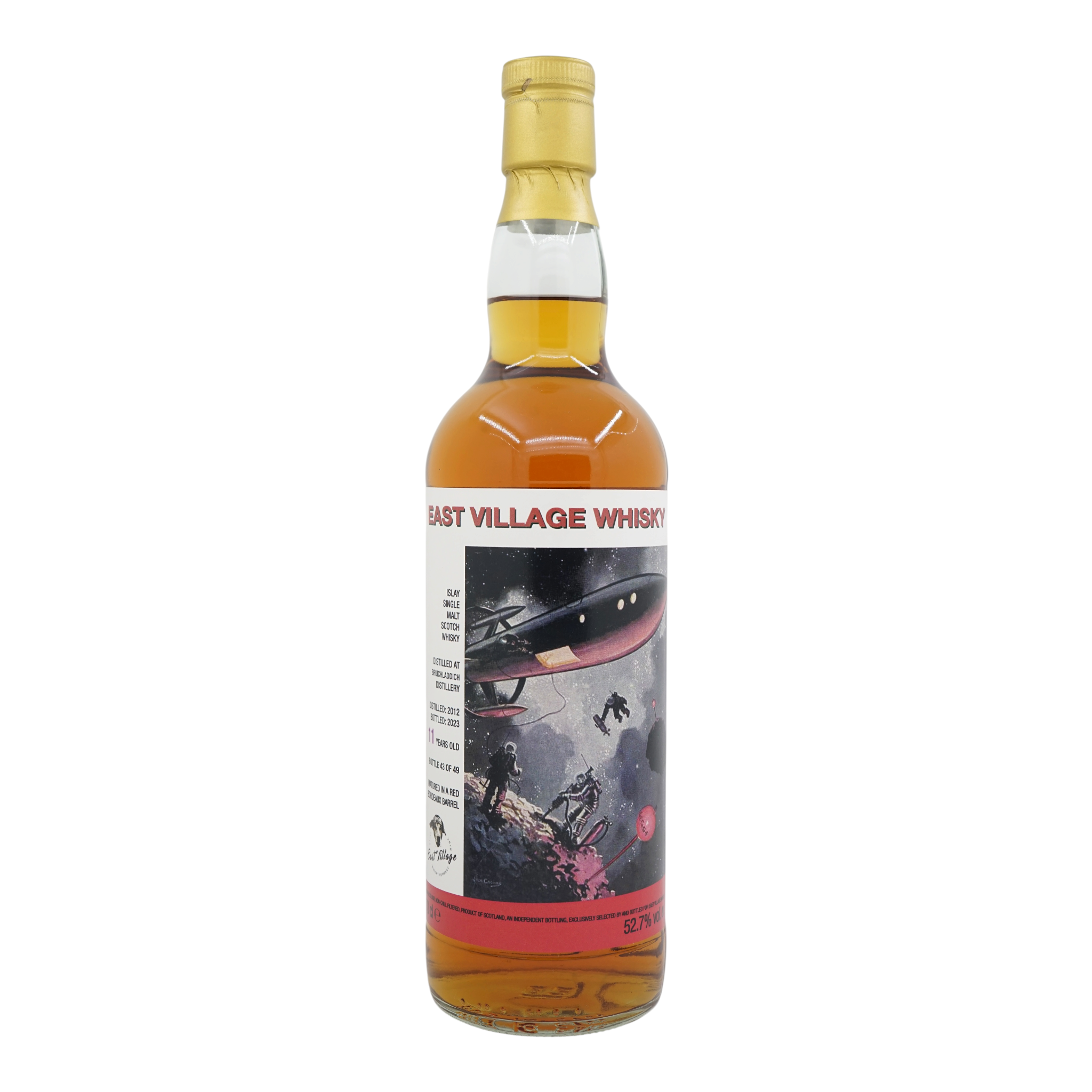 Bruichladdich 2012/2023 11 Year Old East Village Whisky Company 52.7%