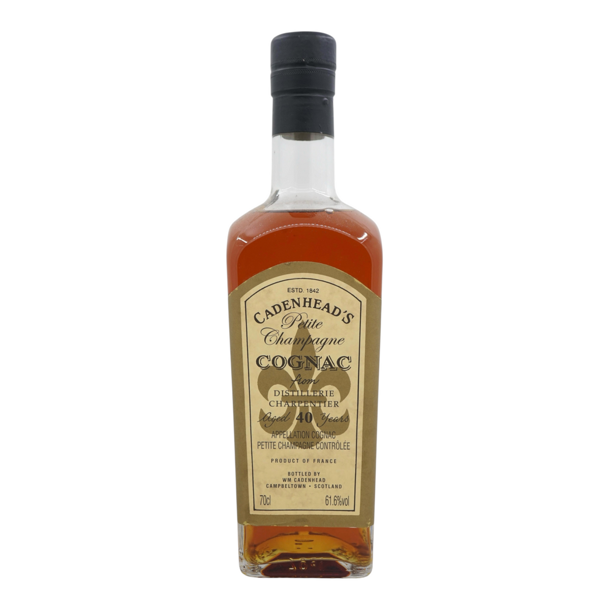 Cadenhead's Cognac Charpentier 40 Year Old 2019