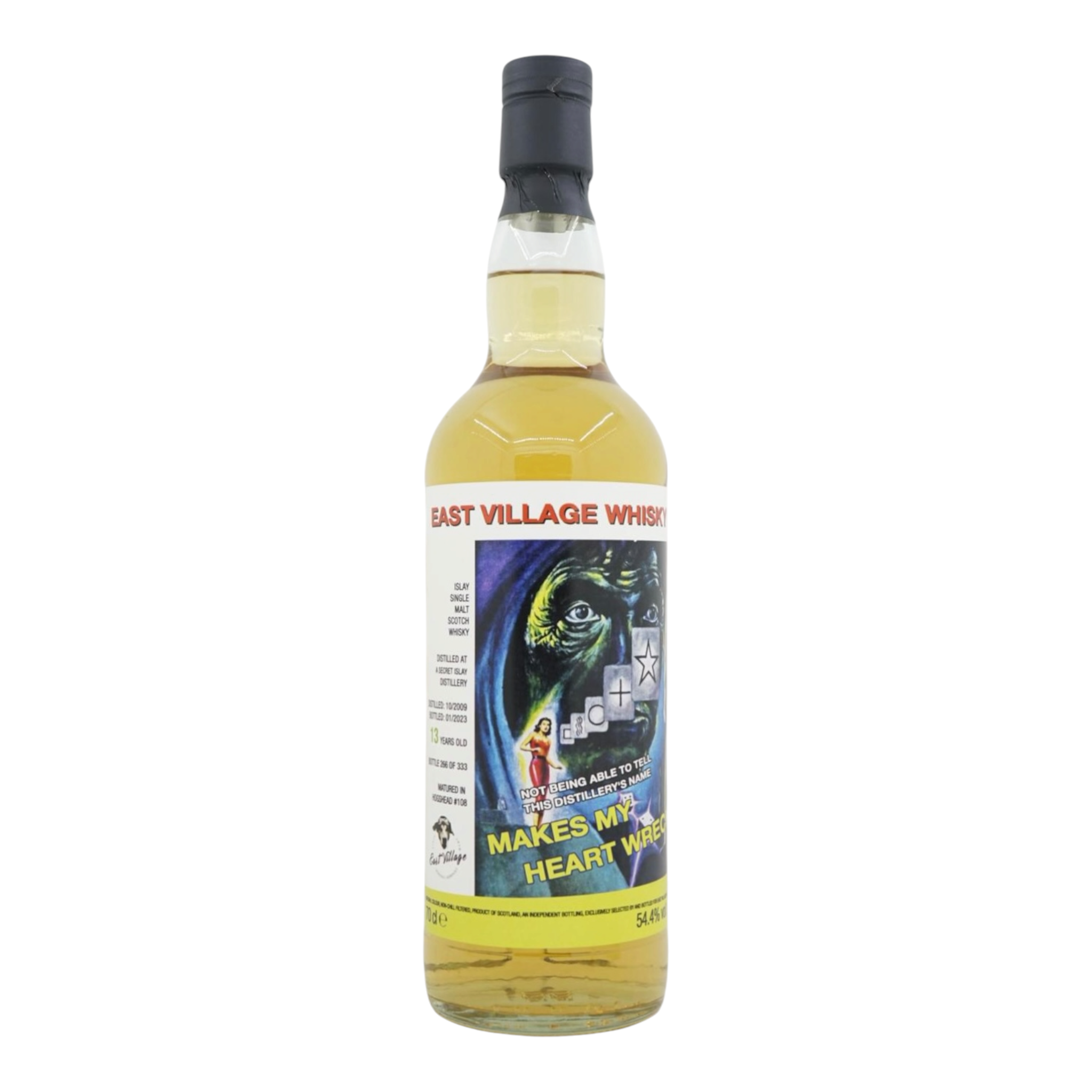 Secret Islay Distillery 2009/2023 13 Year Old East Village Whisky Company - Makes My Heart Wreck