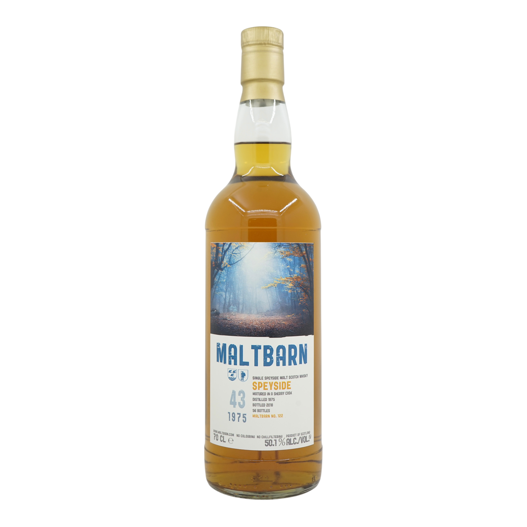 Speyside 1975/2018 43 Year Old Maltbarn No. 122